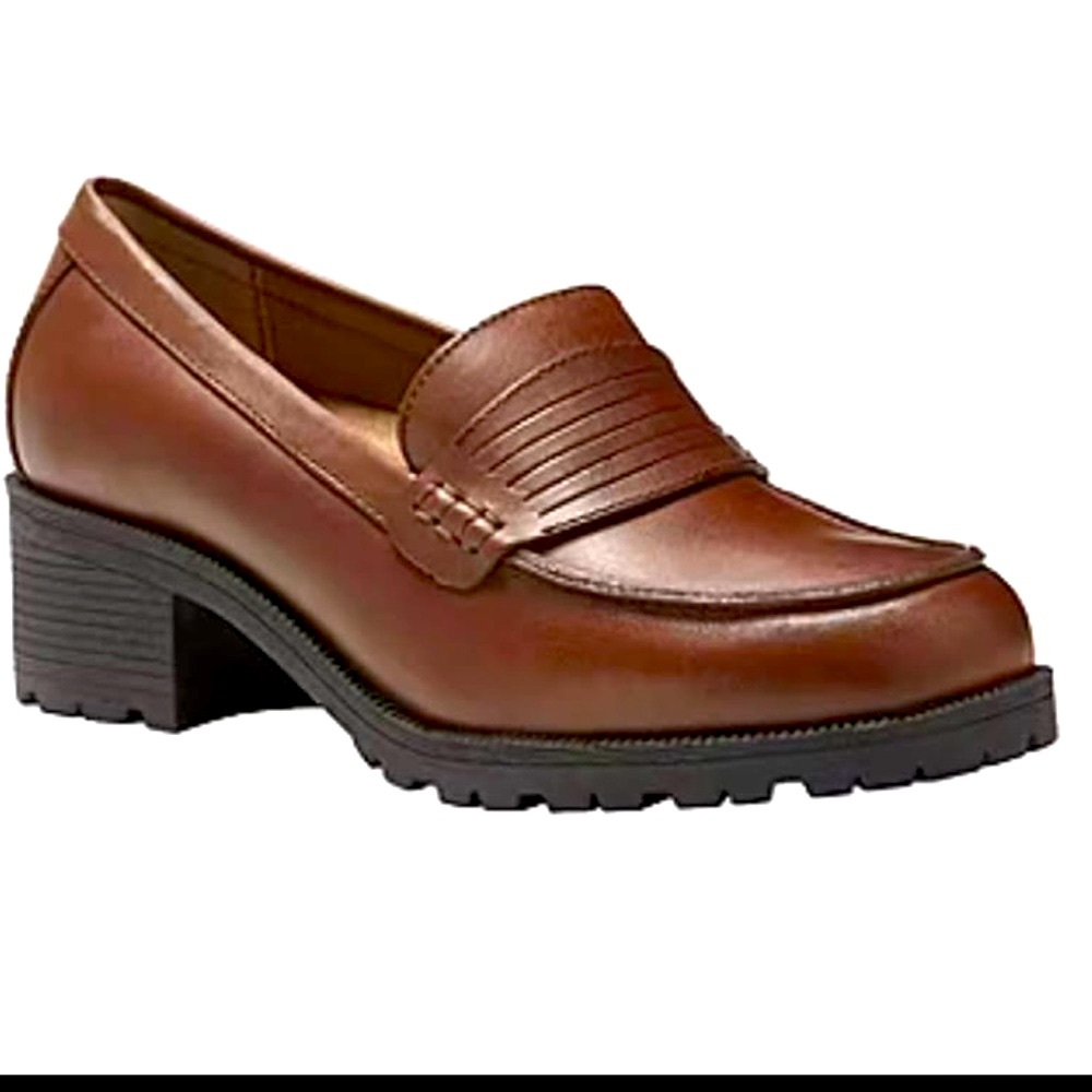 NWOT Eastland Women's Newbury Penny Loafer - Brown - Picture 3 of 8